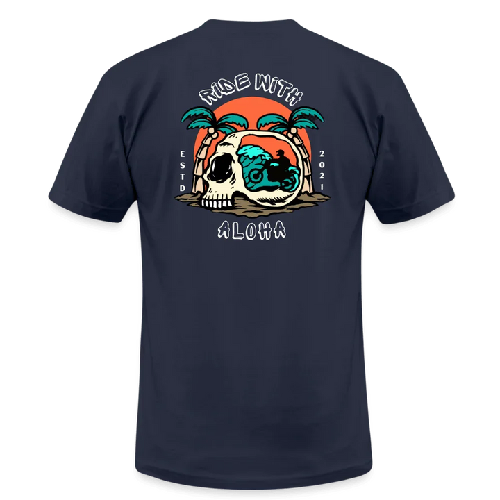 Ride Aloha T-Shirt - navy