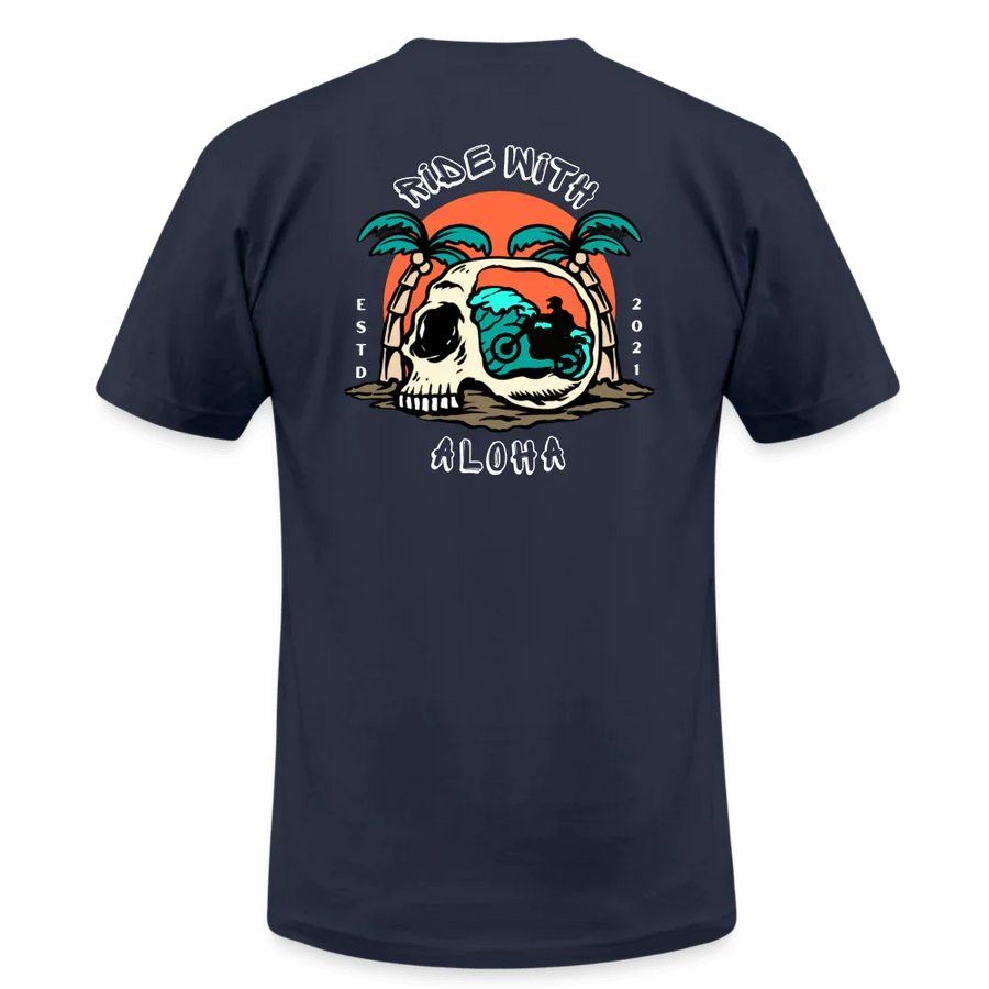 Ride Aloha T-Shirt - navy