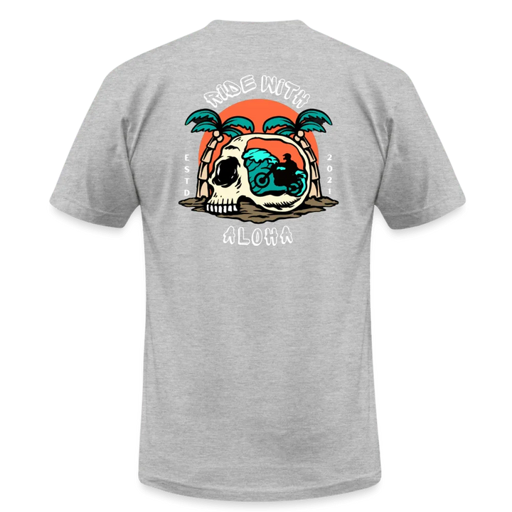 Ride Aloha T-Shirt - heather gray
