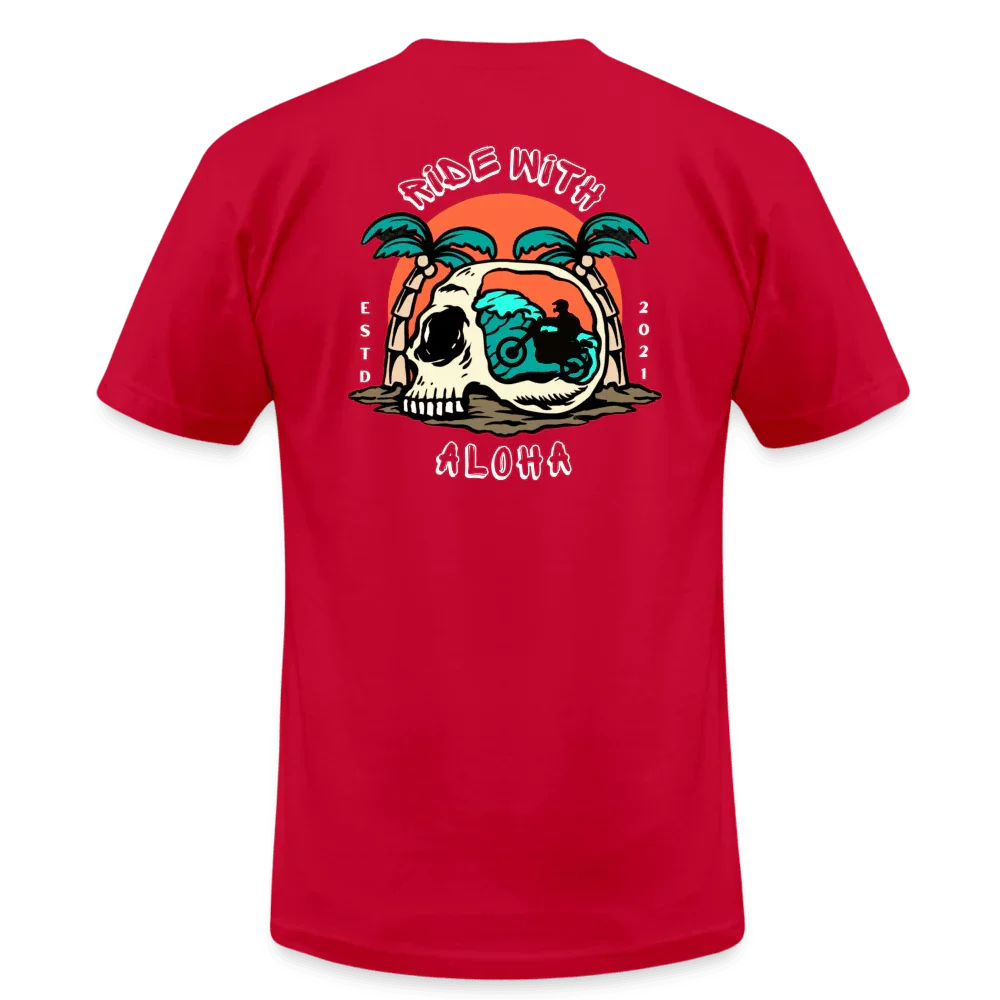Ride Aloha T-Shirt - red