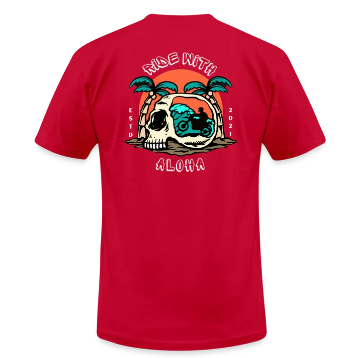 Ride Aloha T-Shirt - red