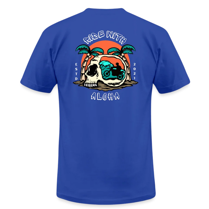 Ride Aloha T-Shirt - royal blue