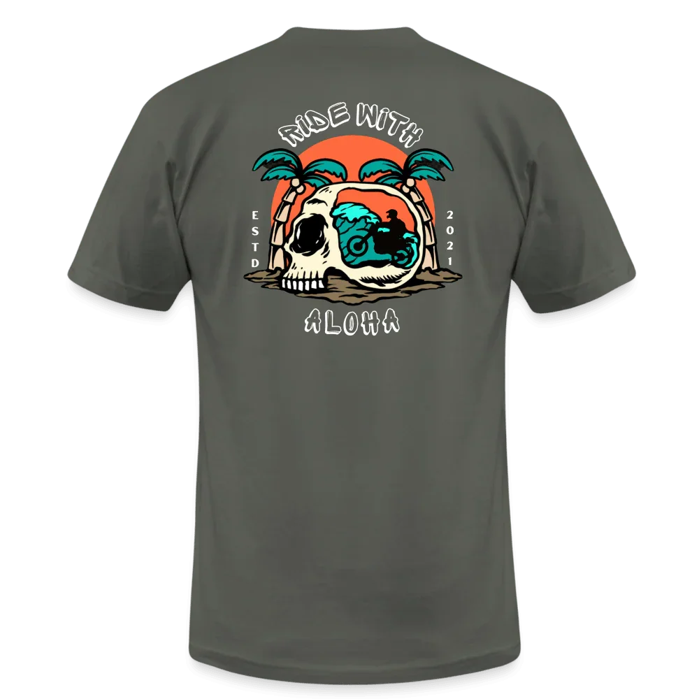 Ride Aloha T-Shirt - asphalt