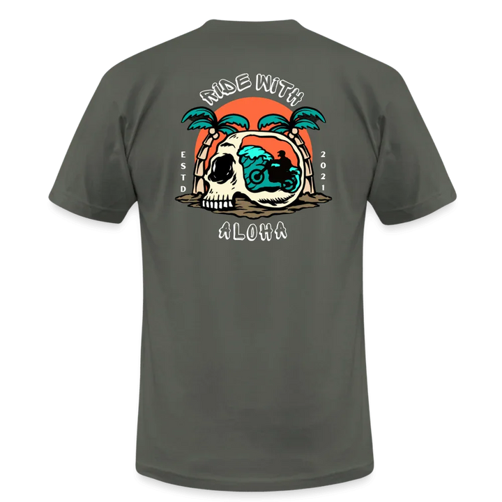 Ride Aloha T-Shirt - asphalt