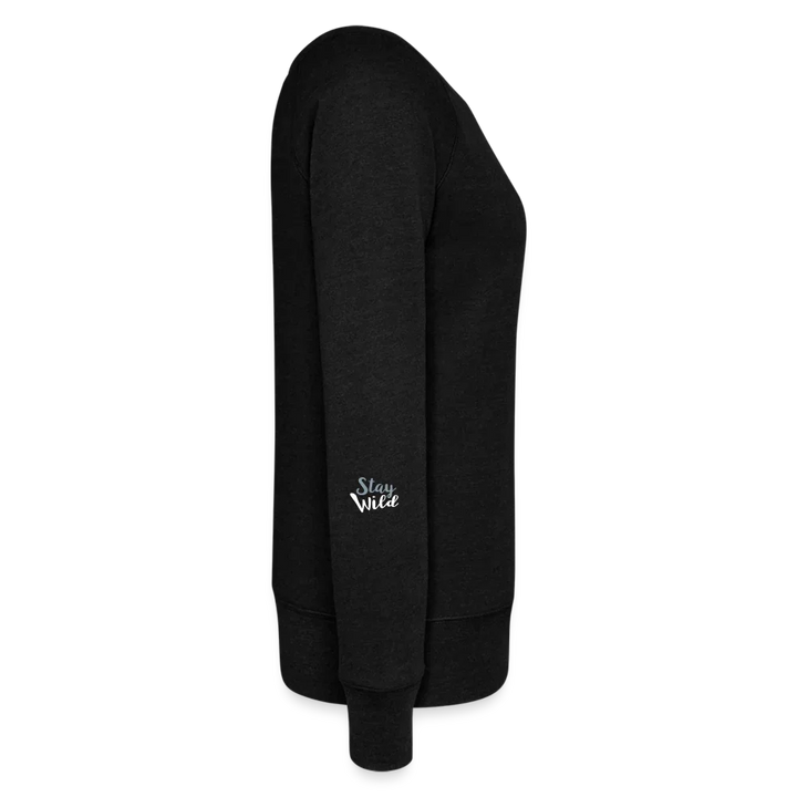 Women's Wideneck Sweatshirt - black