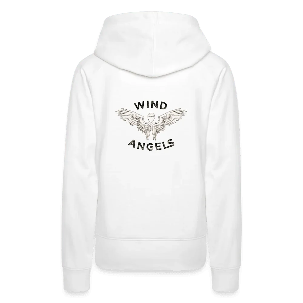 Vintage Angel Hoodie - white