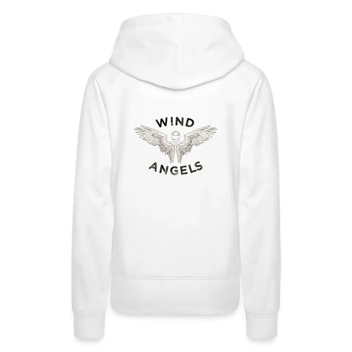 Vintage Angel Hoodie - white