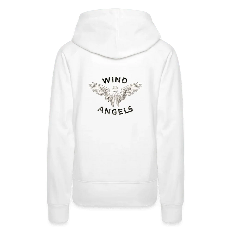 Vintage Angel Hoodie - white