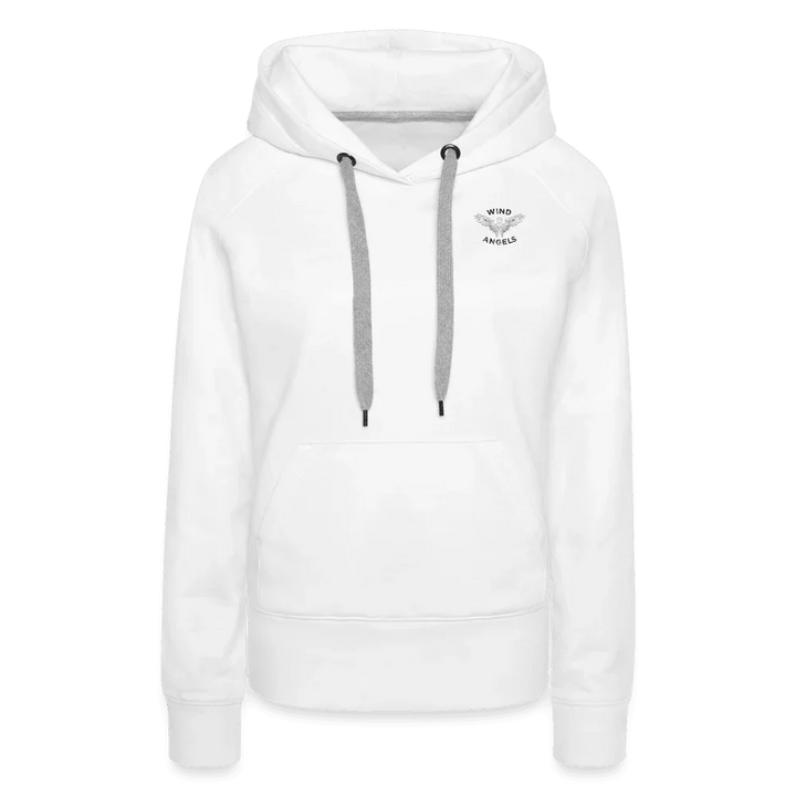 Vintage Angel Hoodie - white